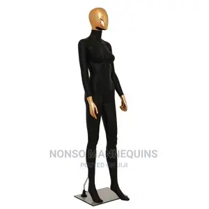 Gold and Black Matt Female Mannequins