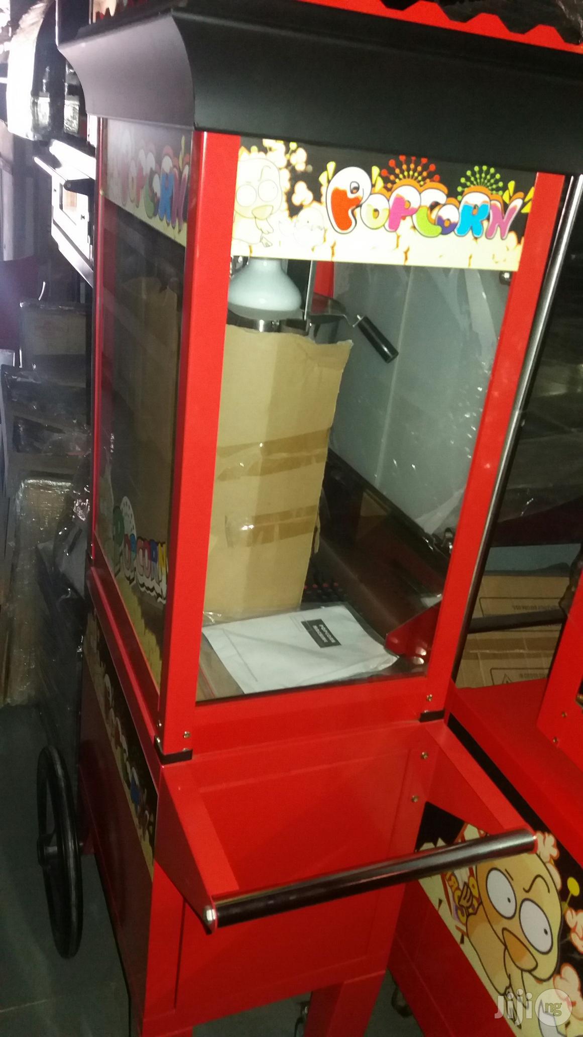Red Crown Pop Corn Machine