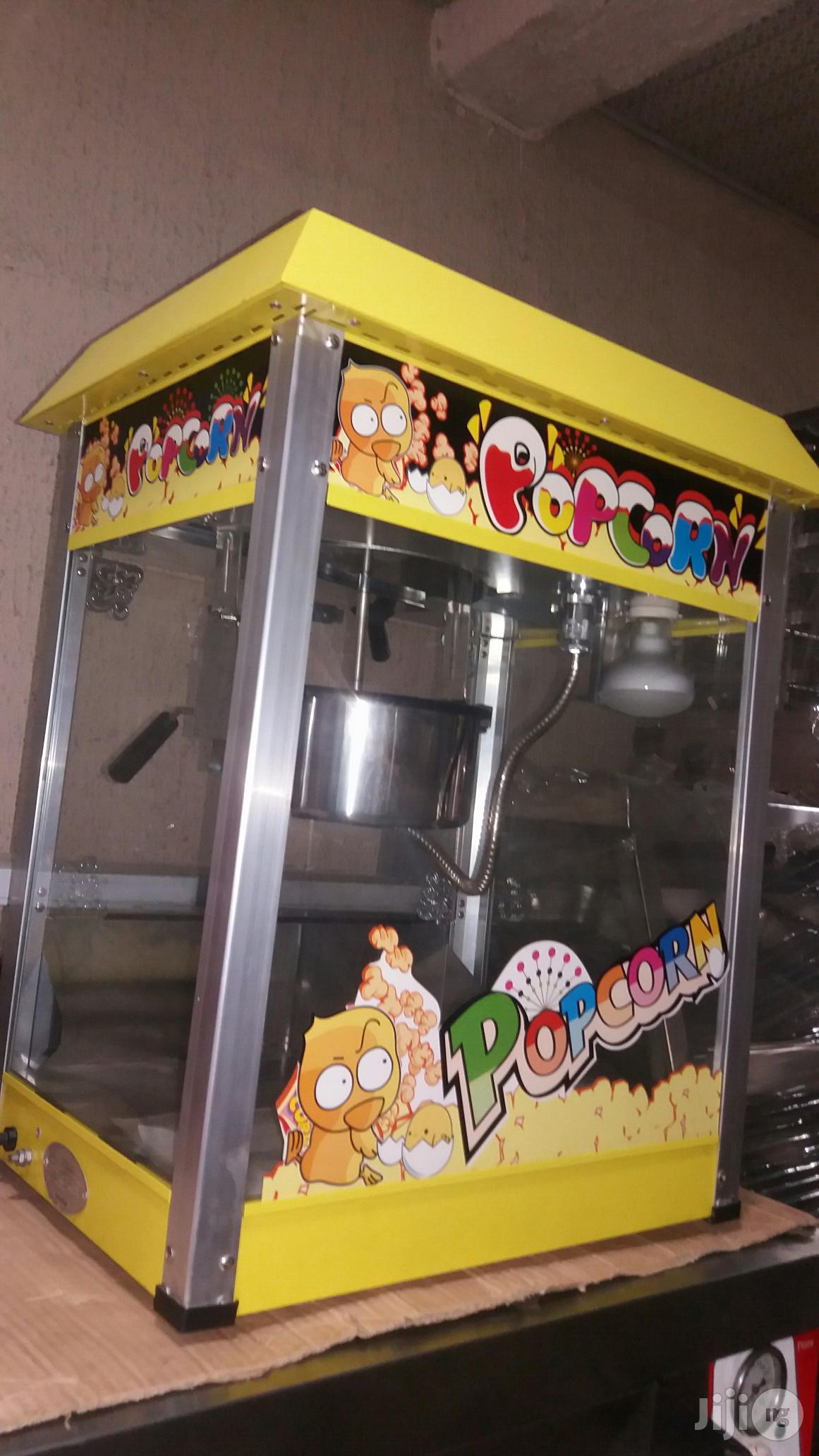 Pop Corn Machine Yellow