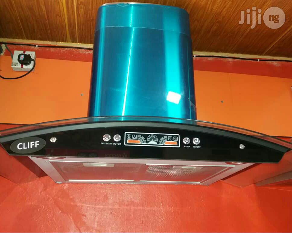 6 Burners Kitchen Hood Extractor Fan
