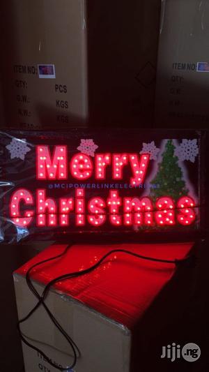 LED Sign Light Merry Christmas