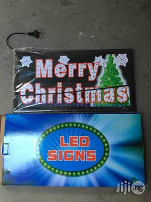 LED Sign Light Merry Christmas