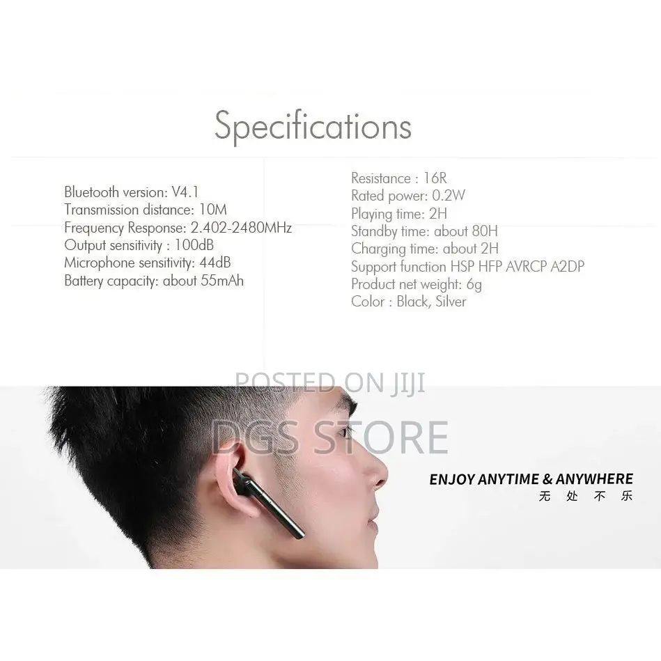 Remax Wireless Bluetooth Headset Rb T17