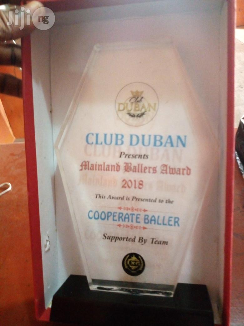 Award Acrylic With Printing
