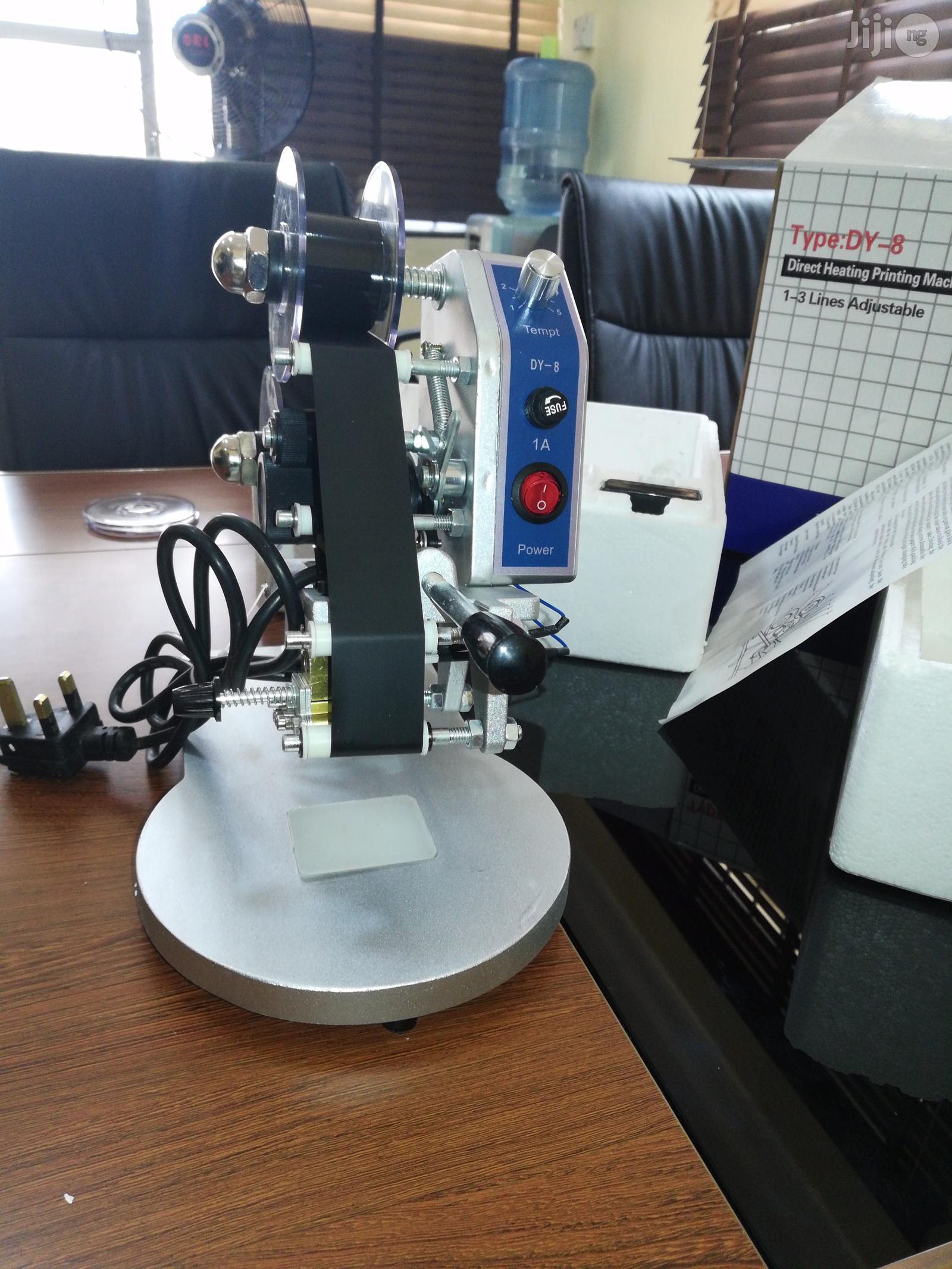 Dy 8 Semi Automatic Date Coding Machine