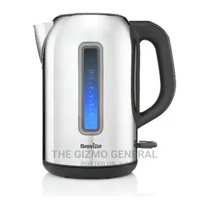 Breville Outline Polished Stainless Steel Illuminated Jug Kettle