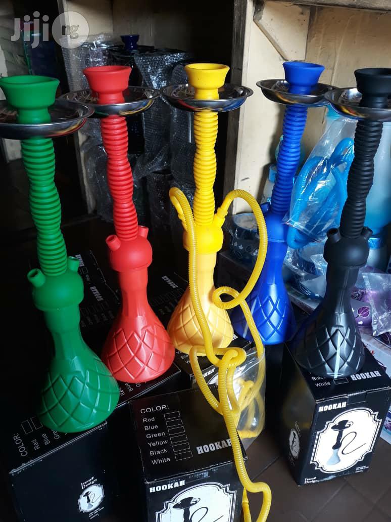 Silicon Plastic Hookah 2pipes