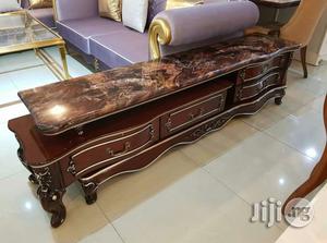 Antique/Royal Marble Tv Stand