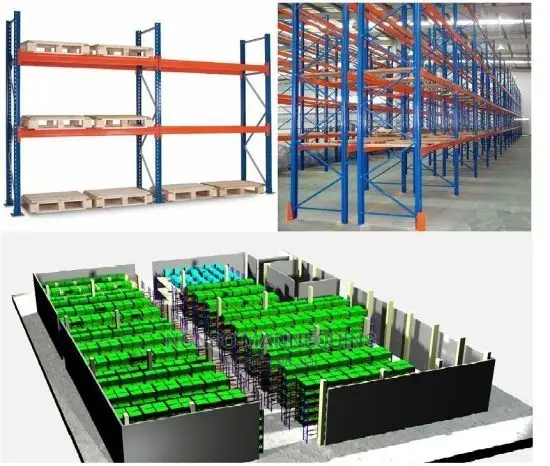 Supermarket Storage Warehouse Pallet Racking System