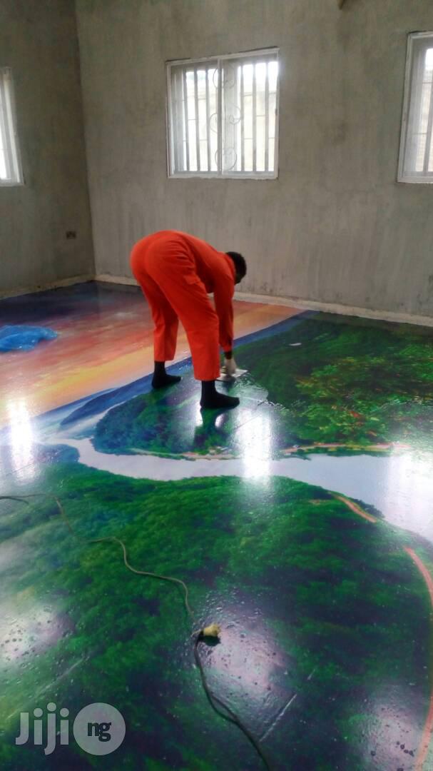 3D Dragon Floor in Bayelsa