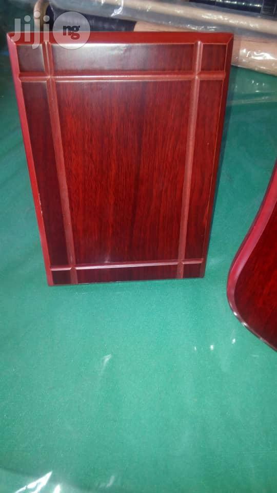 Award Plaque Wood
