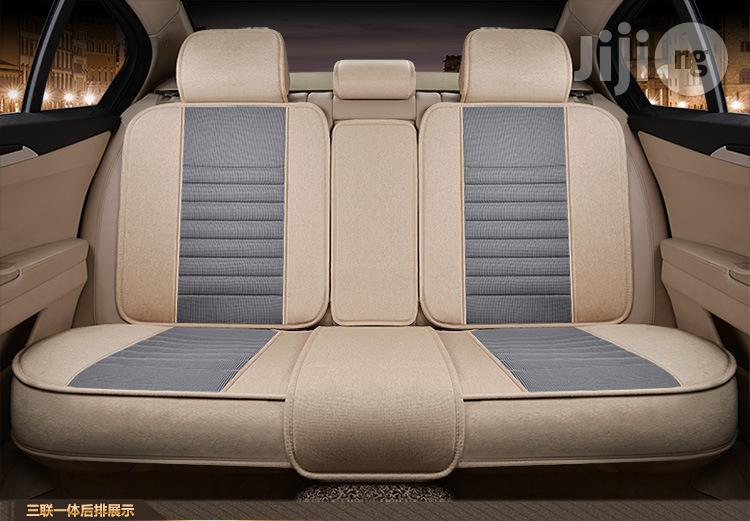 New Cute Women's Linen Fabric Car Seat Cover