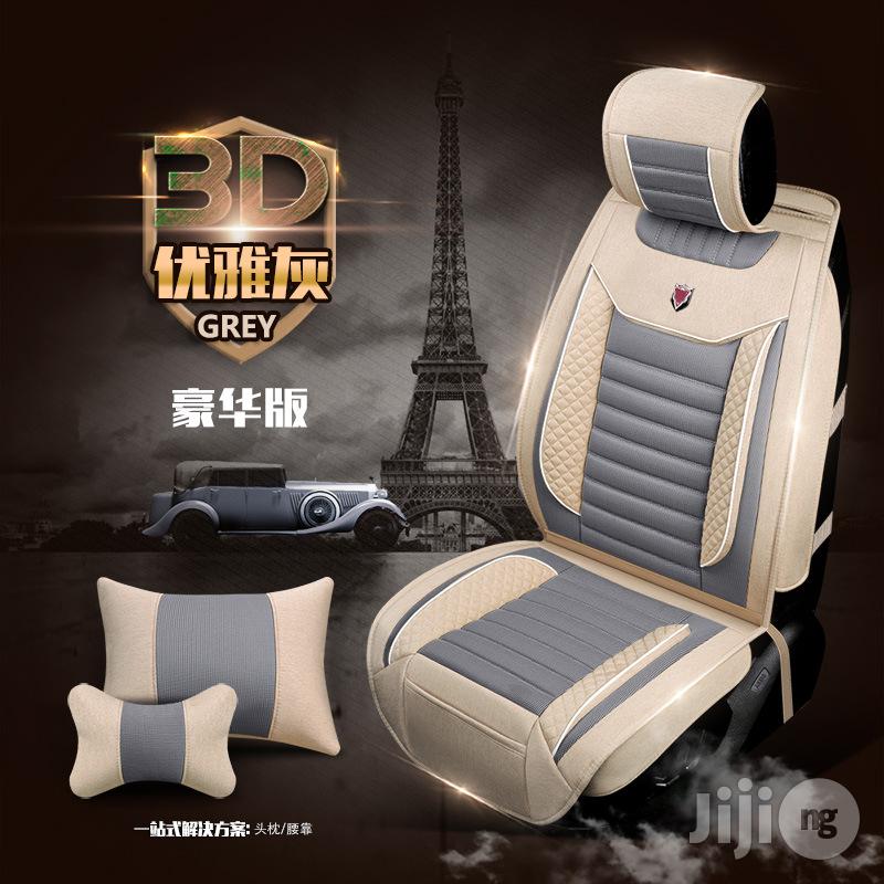 New Cute Women's Linen Fabric Car Seat Cover