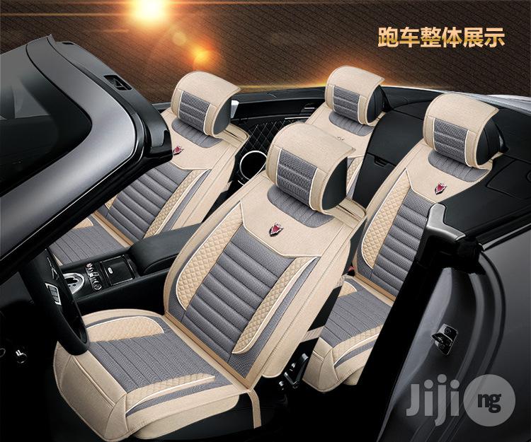 New Cute Women's Linen Fabric Car Seat Cover