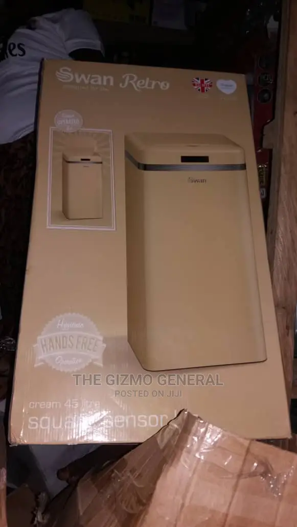 Swan Retro Square Sensor Bin