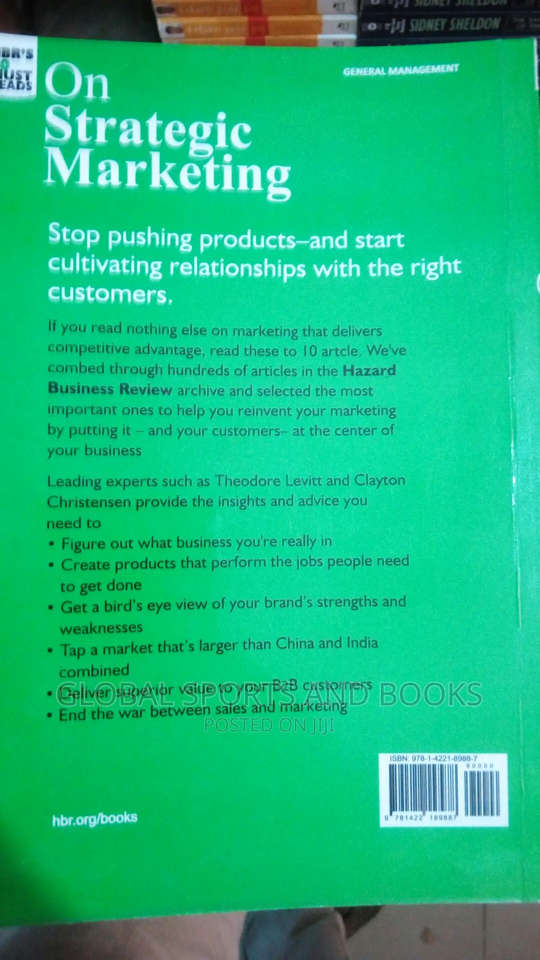 Hbr on Marketing Strategy
