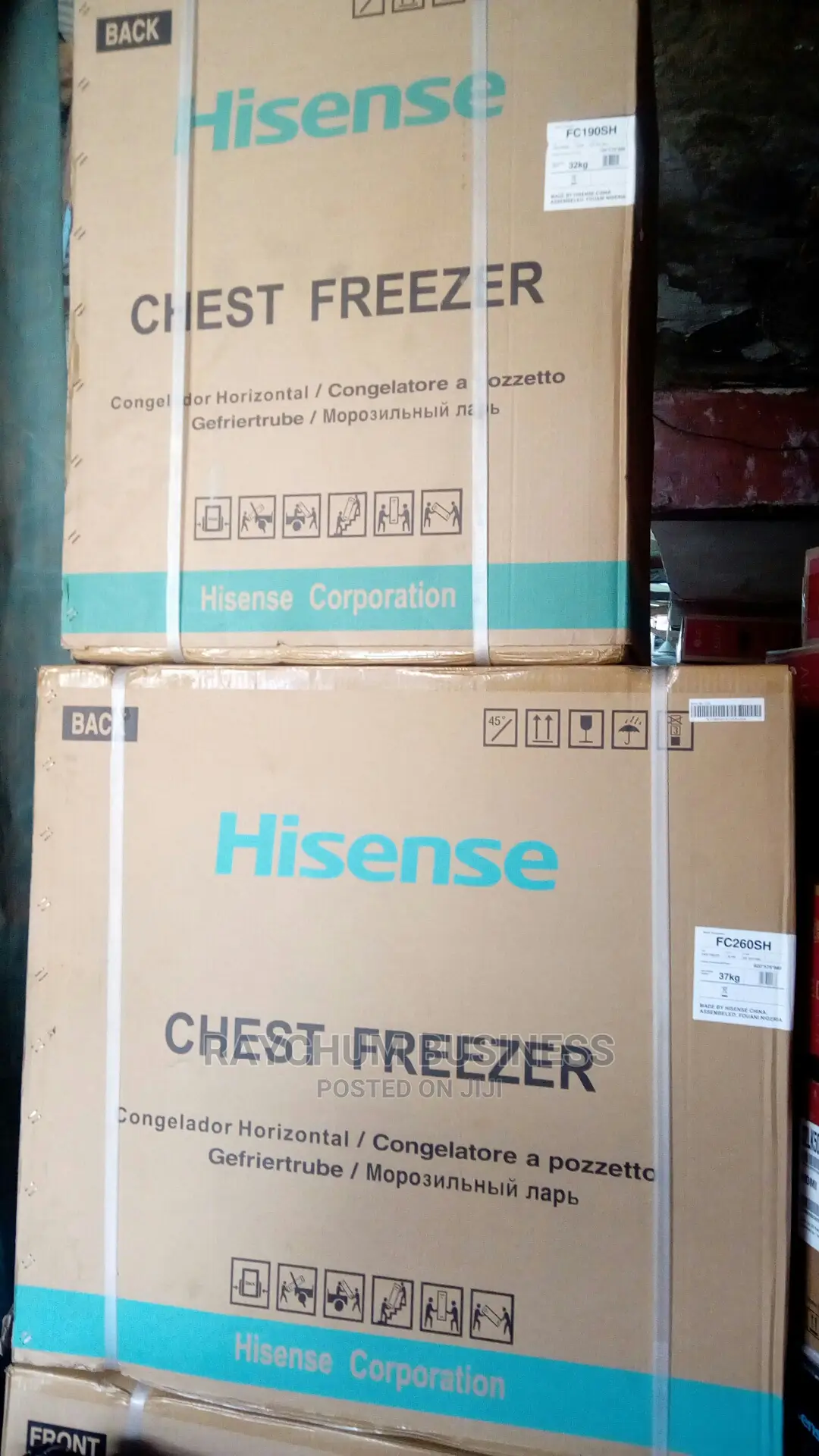 Hisense Chest Freezer Model 190