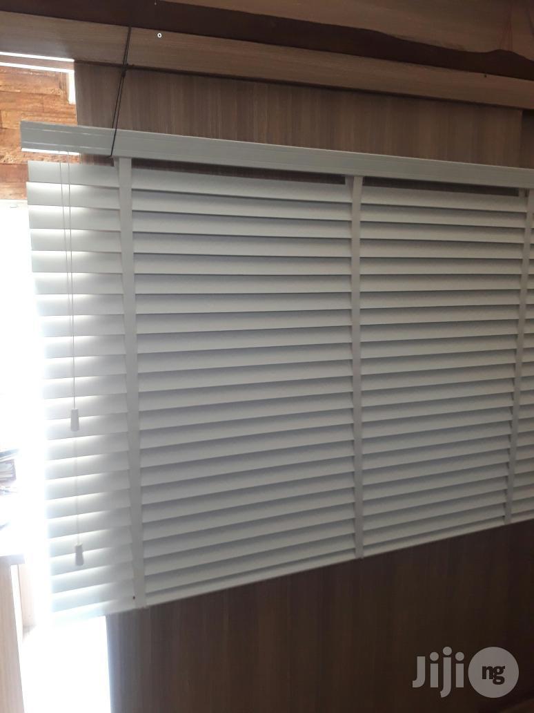 White Wooden Blinds