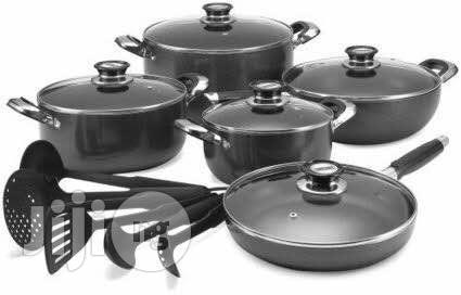 16 Pieces Aluminum Non Stick Cook Ware Set