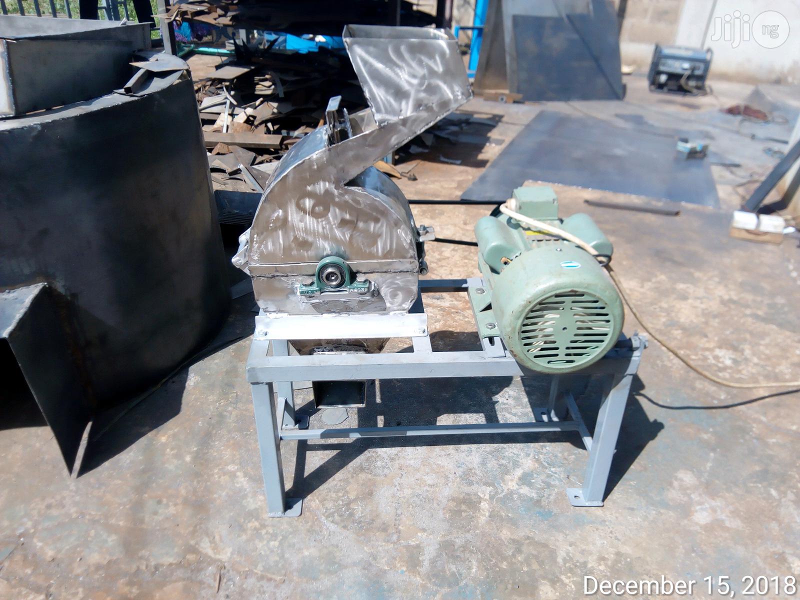 Medium Sized Stainless Hammer Mill.