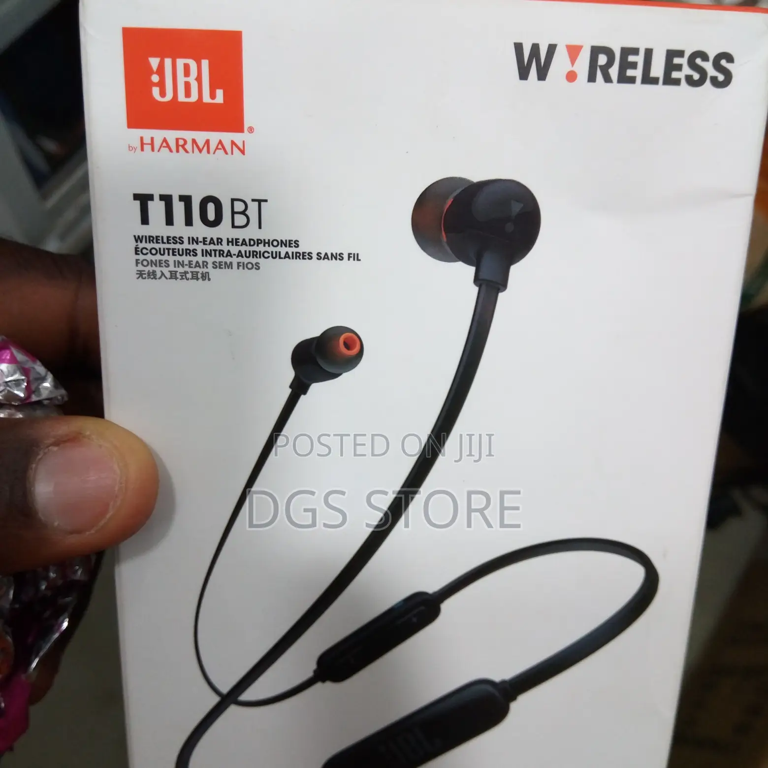 Jbl T110bt Wireless In Ear Headphone