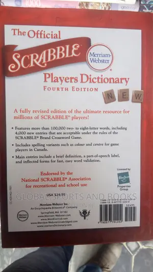 Scrabble Player Dictionary