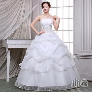 Wedding Dress Korean Fashion Straps Organza Women