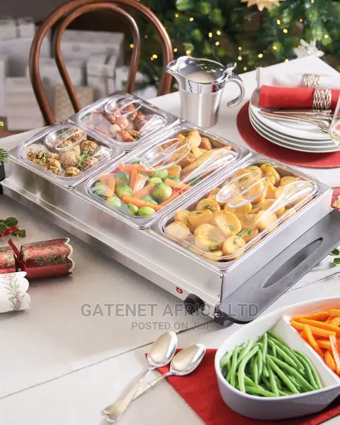 Electric Chaffing Dish Buffet Server Warming Trays Warmer