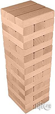 USA Cooltoys Timber Tower Wood Block Stacking Game