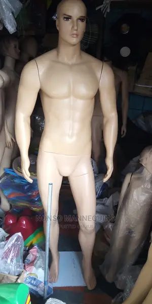 Abolo Head Well Built Body Male Plastic Mannequins
