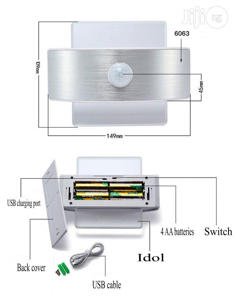 Quality Rechargeable Led Body Motion Sensing Night Lighting