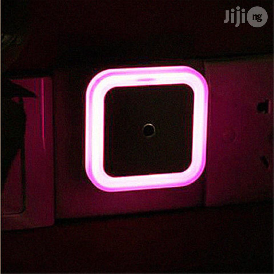 Light Sensor Auto Control Night Light Energy Saving Bedroom Lamp