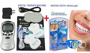 Teeth Whitening With Digital Therapy Machine