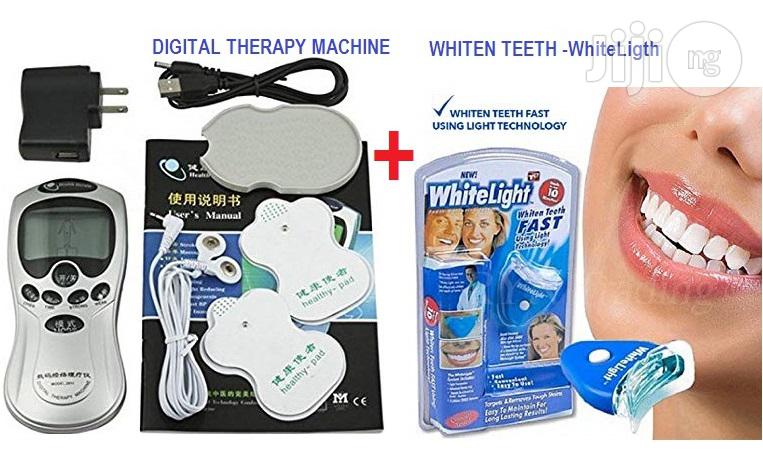 Teeth Whitening With Digital Therapy Machine