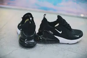 Nike Air Max 270 Triple Black White Solar Red Anthracite