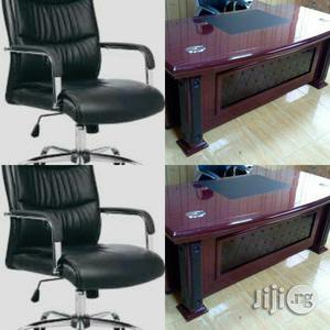 Executive Office Table Together With Executive Chair