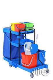 Multi Purpose Janitorial / Housekeeping Cleaning Trolleycart
