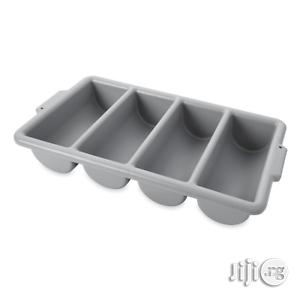 Cutlery Tray Bin Kitchen Silverware Flatware Condiments Storage Caddy