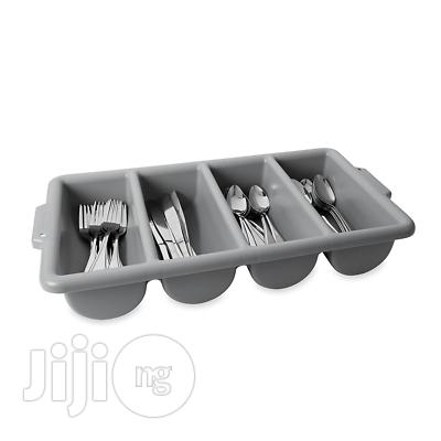 Cutlery Tray Bin Kitchen Silverware Flatware Condiments Storage Caddy