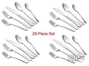 24-piece Cutlery Set, S/S 18/10 Utensils , Knife/Fork/Spoon,