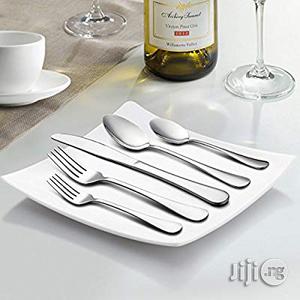 24-Piece Silverware Flatware Cutlery Set, Knife/Fork/Spoon,