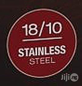 18/10 Surgical Stainless Steel, 24K Gold-Plated 84pcs With Wooden