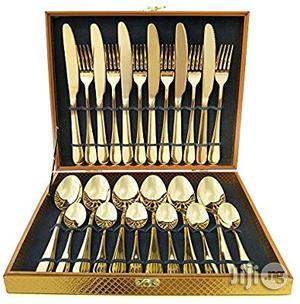 Stainless Steel Flatware For Wedding Festival Ch Party, 24pc