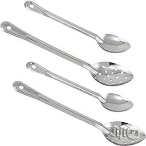 Trimontina Braz 2piece, 13-inch Serving Spoon, Perforated Spoon