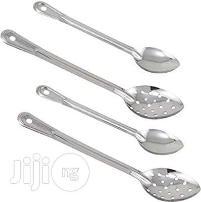 Trimontina Braz 2piece, 13-inch Serving Spoon, Perforated Spoon