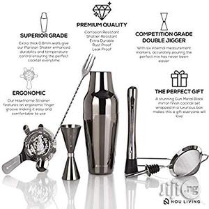Stainless St Bartending Tools Shaker, Strainer, Muddler, Jig