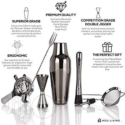 Stainless St Bartending Tools Shaker, Strainer, Muddler, Jig