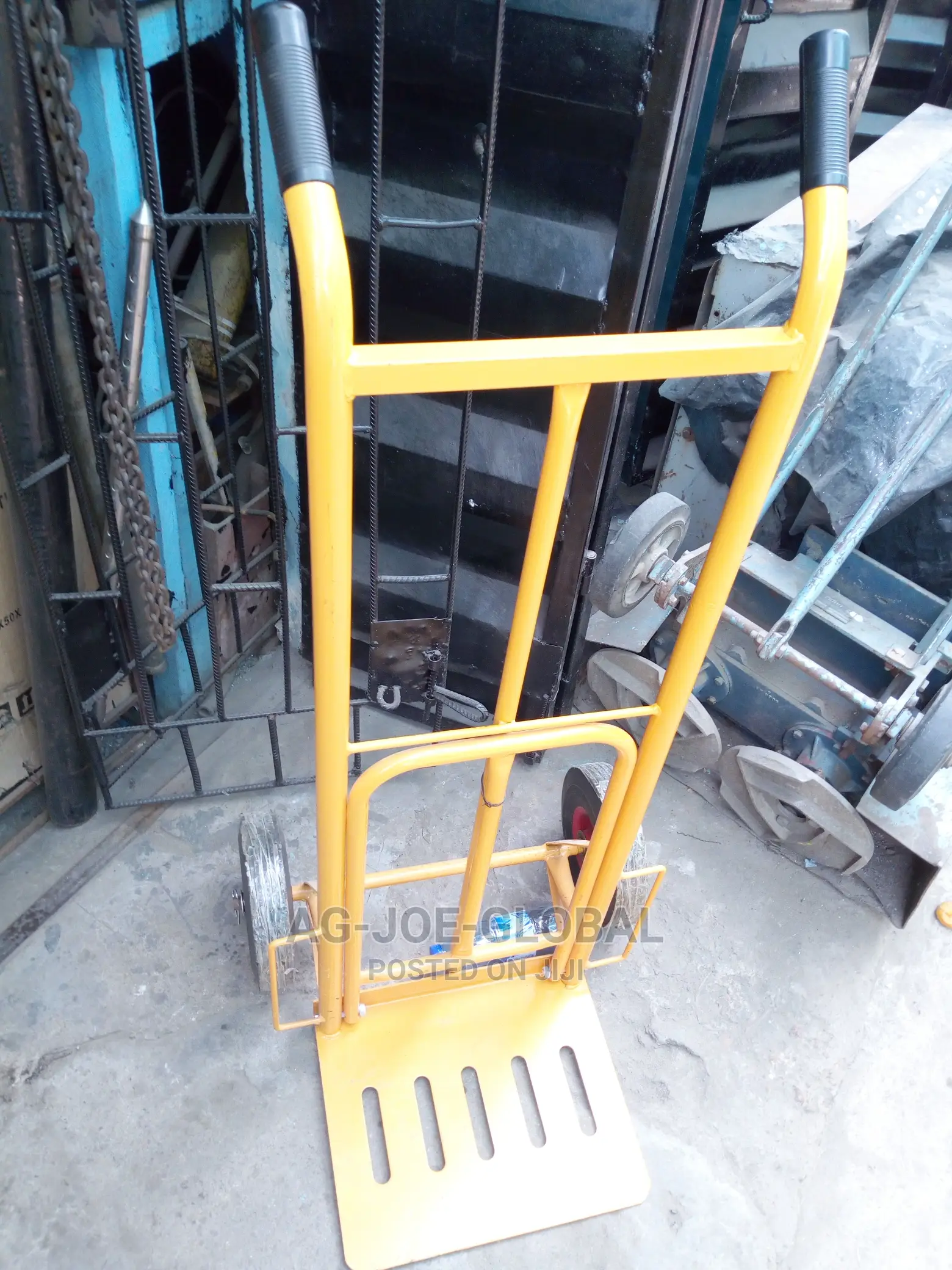 Hand Pushing Trolley