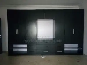 7ft Wardrobe Black
