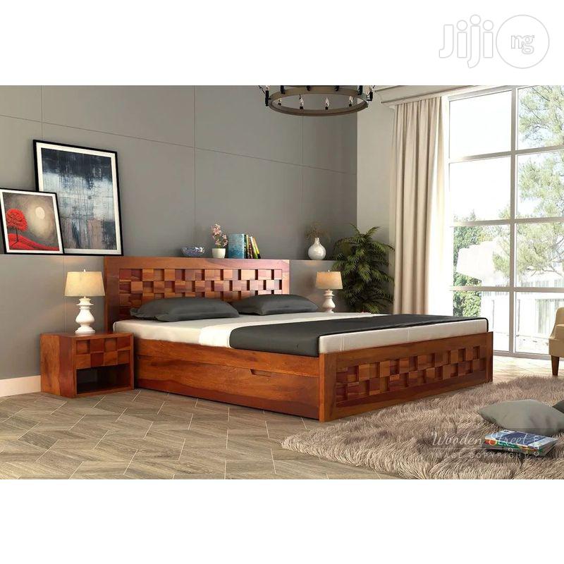 Ikom Elegant Wooden Bed (Reference: Fx244)
